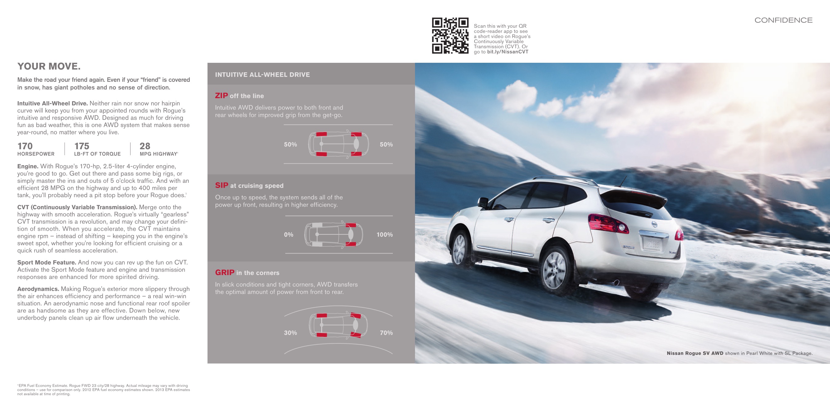 2013 Nissan Rogue Brochure Page 6